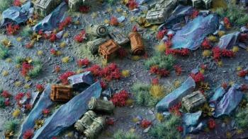 Gamers Grass GGFS-GT Garnet Tulip Tiny Flowers
