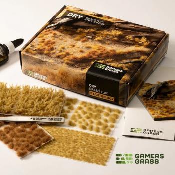 Gamers Grass GGSB-D Tuft Starter Box - Dry Grass