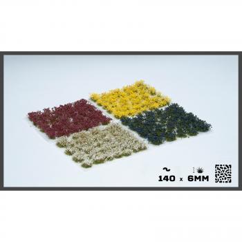 Gamers Grass GGSET-WF Wild Flowers Set 6mm