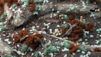 Gamers Grass GGTT-PT Tiny Pale Teal Tufts 1mm