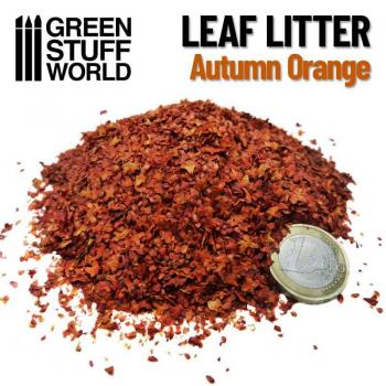 Green Stuff World 1264 Leaf Litter - Autumn Orange