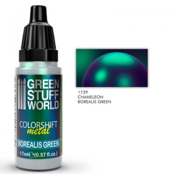 Green Stuff World 1729 Chameleon Metal - Borealis Green