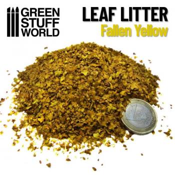 Green Stuff World 3480 Leaf Litter - Fallen Yellow