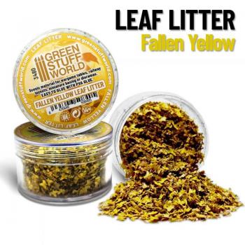 Green Stuff World 3480 Leaf Litter - Fallen Yellow