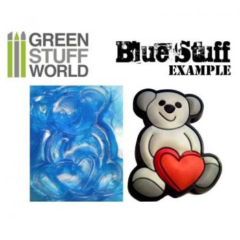 Green Stuff World 9015 Blue Stuff Mold - 4 Bars