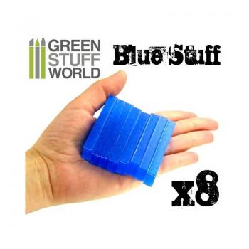 Green Stuff World 9016 Blue Stuff Mold - 8 Bars