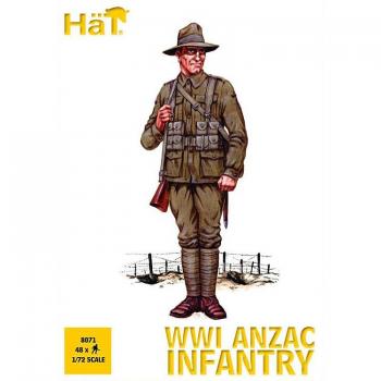 HaT 8071 ANZAC Infantry x 48