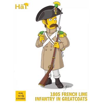 HaT 8146 French in Greatcoats x 96