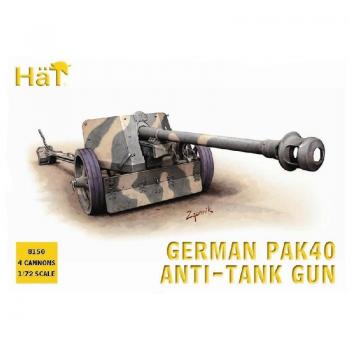 HaT 8150 German Pak40 Gun x 4