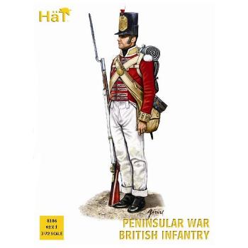 HaT 8186 British Infantry x 92