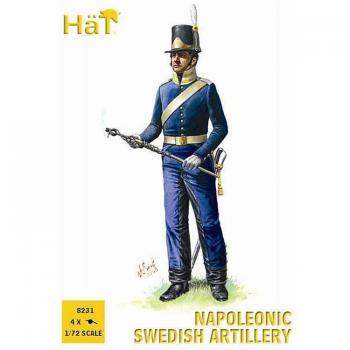 HaT 8231 Swedish Artillery x 4