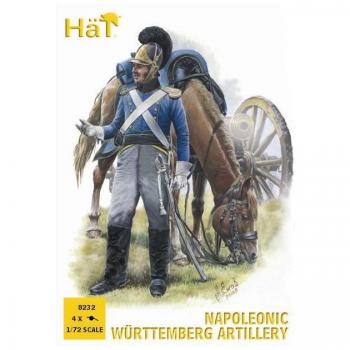 HaT 8232 Wurttemberg Artillery x 4