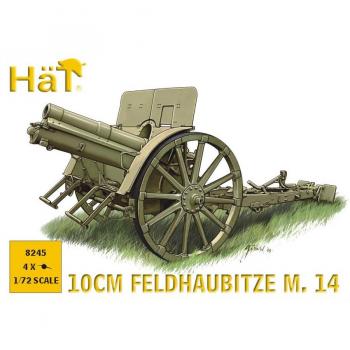 HaT 8245 10 cm Feldhaubitze M. 14 Gun x 4