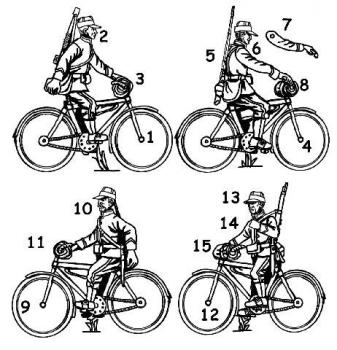 HaT 8275 WWI Belgian Bicyclists