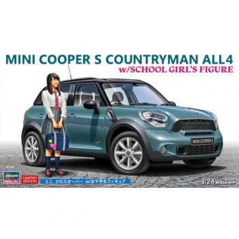Hasegawa 52359 Mini Cooper S Countryman with Figure