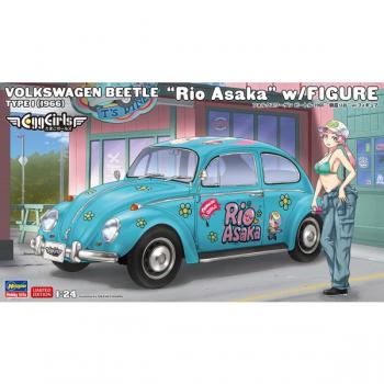 Hasegawa 52465 Volkswagen Beetle 1966 with Figure