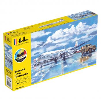 Heller 56317 Douglas C-118 Starter Kit