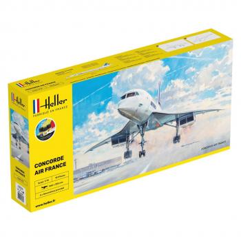 Heller 56469 Concorde Air France Starter Kit
