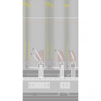 Herpa 530309 Munich Airport - Midsections x 2