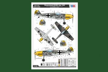 HobbyBoss 81809 Messerschmitt Bf109E Sept 1940