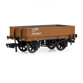 Hornby R60188 3 Plank Wagon LMS - Era 3
