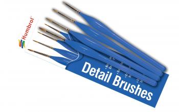 Humbrol AG4304 Detail Brush Pack