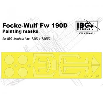IBG Models 72M001 Fw 190D Painting Masks