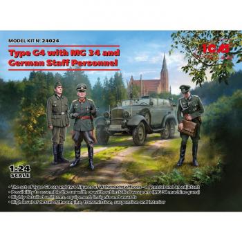ICM 24024 Type G4 with MG 34 and Staff