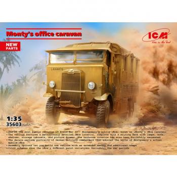 ICM 35603 Montys Office Caravan