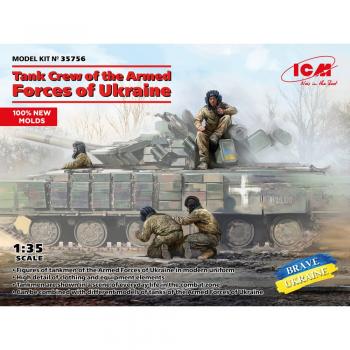 ICM 35756 Tank Crew of Ukraine