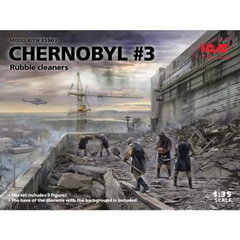 ICM 35903 Chernobyl #3 - Rubble Cleaners