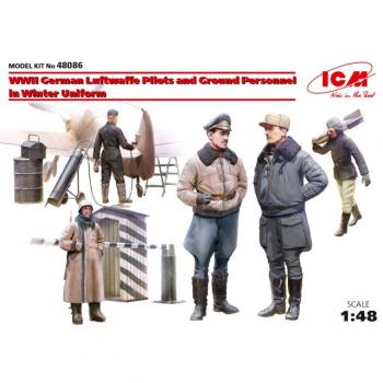 ICM 48086 Luftwaffe Pilots and Ground Personnel