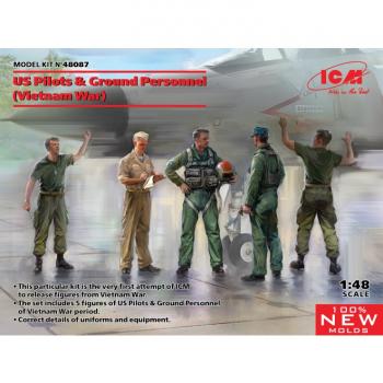 ICM 48087 US Pilots & Ground Personnel