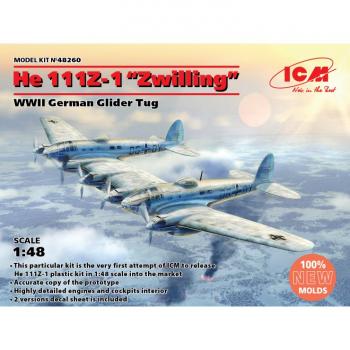 ICM 48260 He 111Z-1 Zwilling