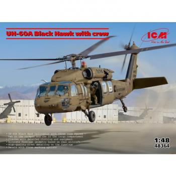 ICM 48364 UH-60A Black Hawk with Crew