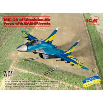 ICM 72144 MiG-29 with Bombs - Ukrainian