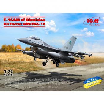 ICM 72145 F-16AM - Ukrainian with PAG-14