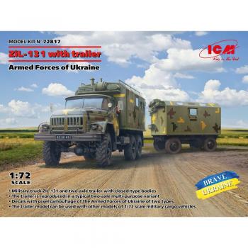 ICM 72817 ZiL-131 Truck with Trailer