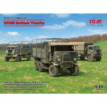 ICM DS3511 WWII British Trucks