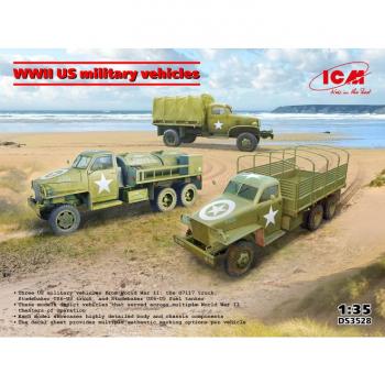 ICM DS3528 WWII US Military Vehicles