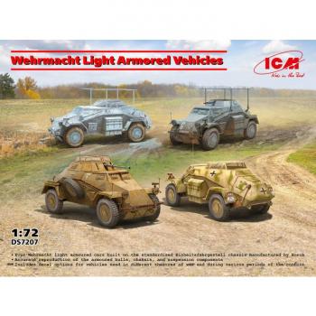 ICM DS7207 Wehrmacht Light Armored Vehicles