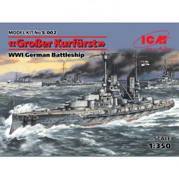 ICM S.002 Grosser Kurfurst - WWI Battleship