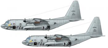 Italeri 1310 AC-130H Spectre