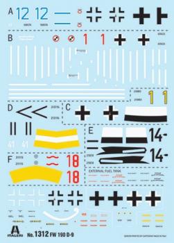 Italeri 1312 Focke-Wulf Fw 190