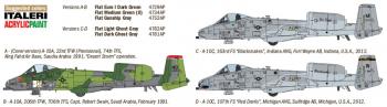 Italeri 1376 A-10 A/C Thunderbolt ll