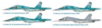 Italeri 1379 Sukhoi SU-34/SU-32 FN