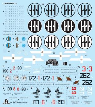 Italeri 1479 CANT Z.1007bis Alcione