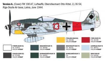 Italeri 1490 Focke-Wulf FW 190 A-7/A8