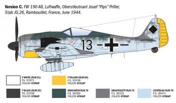 Italeri 1490 Focke-Wulf FW 190 A-7/A8