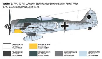 Italeri 1490 Focke-Wulf FW 190 A-7/A8